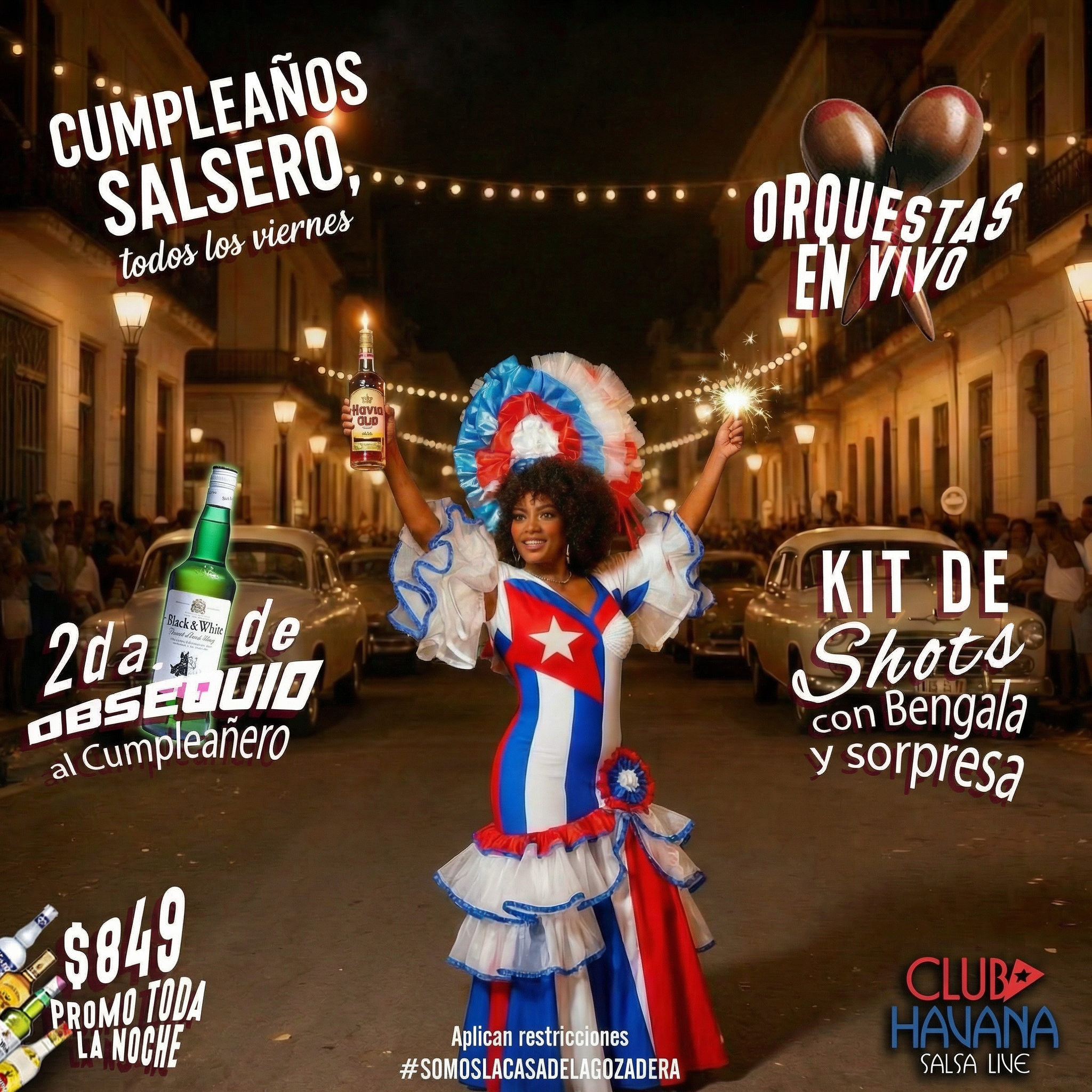 Viernes Cumpleañeros Salseros